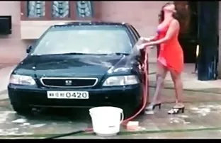 XXX Bác Gái trong phòng khách sạn trong đồng phục trường học