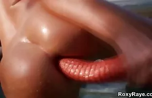 XXX Sinh viên nga không sợ hậu môn với các yếu tố của DÂM trong phòng tắm hơi